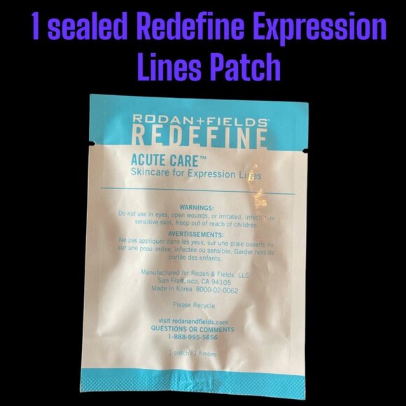 Rodan & Fields Redefine Skincare Lot With Patches Tablets & Exfoliator tip/pads - Picture 4 of 5